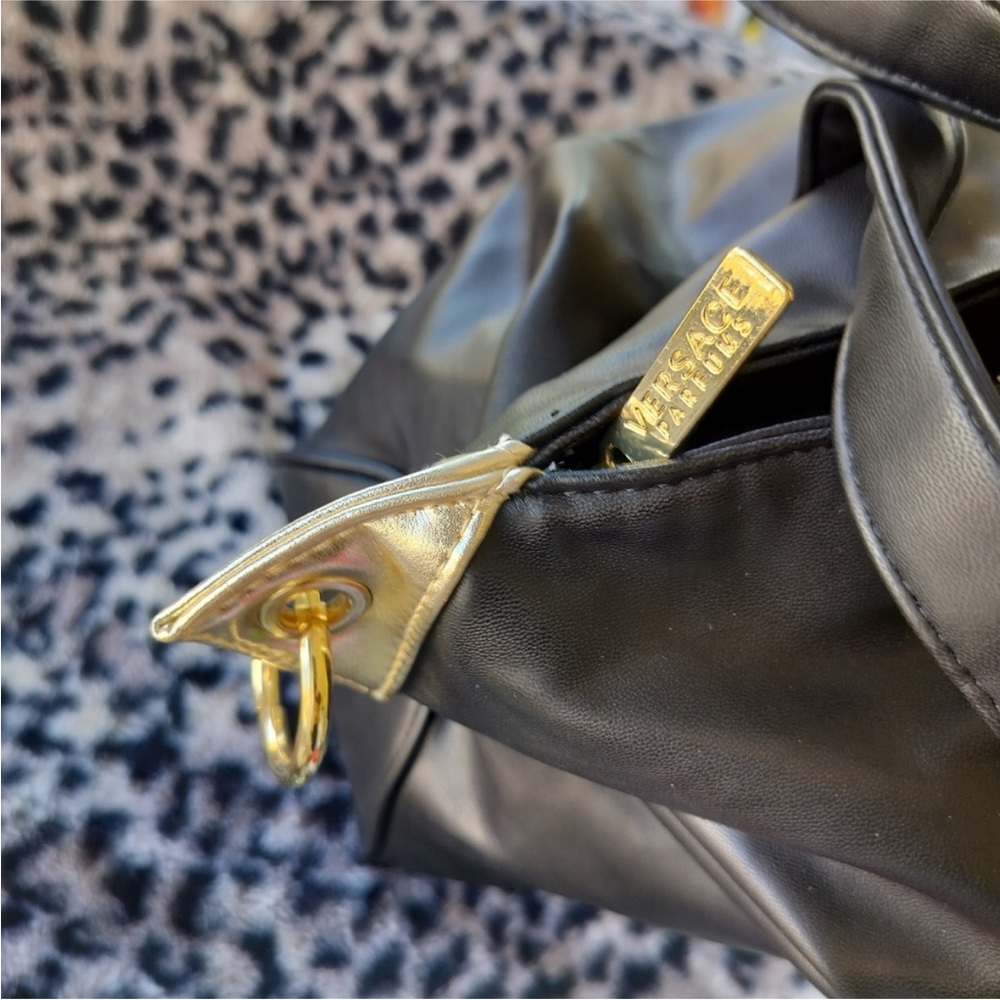 Versace  perfums  Black tote Bag - Picture 14 of 15